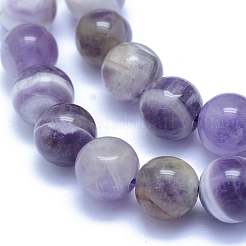 Abalorios de amatista natural hebras&nbsp;X-G-L552H-03B