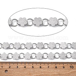 Chaînes à maillons floraux en acier inoxydable 304&nbsp;CHS-B006-08P-01