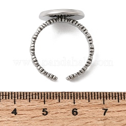 Manschettenringkomponenten aus Edelstahl 304 mit Blume&nbsp;STAS-P454-05D-P