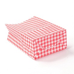 Rechteck mit Papiertüten mit Schottenmuster&nbsp;LS-CARB-Z001-01B