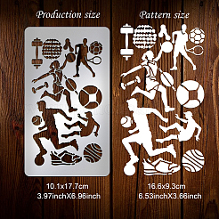 Retro-Schablonen für Metallstanzformen aus Edelstahl&nbsp;DIY-WH0242-304