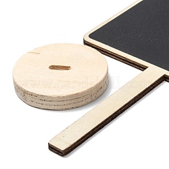Panneaux de mini tableau de buis rectangle&nbsp;WOOD-F010-05