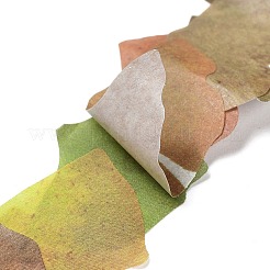 Aufkleberrollen aus Papier mit gefallenen Blättern&nbsp;LS-DIY-C080-01A