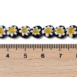 Handgemachte Millefiori Bunte Malerei Perlen Stränge&nbsp;LAMP-G166-15I