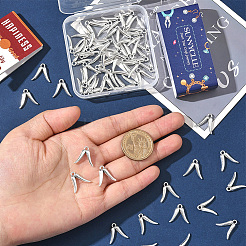 60 pièces pendentifs en alliage de style tibétain&nbsp;FIND-SC0019-36AS
