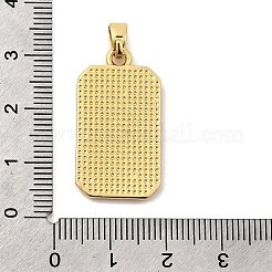 Colgantes de esmalte de latón&nbsp;KK-C134-34A-G