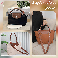 2 Paar 2 Farben Leder unbeschädigt Tasche Dreieck Schnalle Verbinder&nbsp;FIND-WR0010-77B