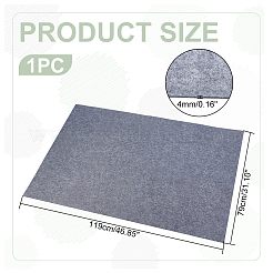 Schreibtischunterlage aus Filz zum Malen und Kalligrafieren&nbsp;AJEW-WH0504-97A