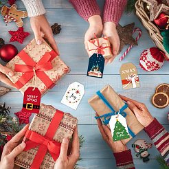 Rubans de papier à thème de noël&nbsp;DIY-I069-03D
