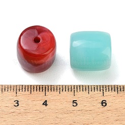 Zweifarbige undurchsichtige Acrylperlen&nbsp;AC-CBADA7D-07