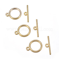Chiusure toggle di sitle tibetano&nbsp;TIBE-A12208-G-NR