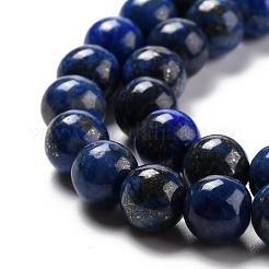 Natürlich gefärbte Lapislazuli-Perlenstränge&nbsp;G-G953-04-8mm