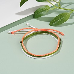 Einfaches Set aus Nylonschnurarmbändern&nbsp;BJEW-JB07376-03