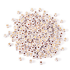 Perles acryliques opaques&nbsp;MACR-TAG0001-07U