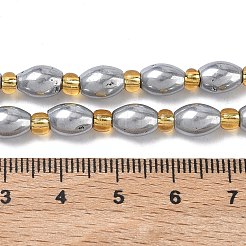Galvanisierte natürliche Druzy Geode Kristallperlen Stränge&nbsp;G-G459-03B-09