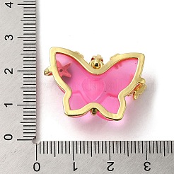 Cremagliera in ottone placcatura pendenti zirconi&nbsp;KK-K274-02G