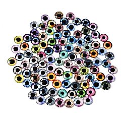 Cabochon in vetro trasparente stampato&nbsp;GL-CBAA22A-02