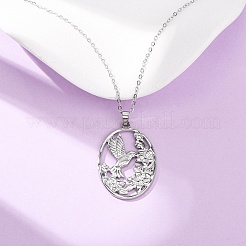 Colliers à pendentif en acier inoxydable 304 avec chaîne câble pour hommes et femmes&nbsp;NJEW-K308-03C-P