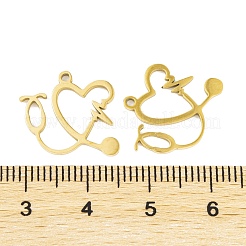5 pz 201 pendenti in acciaio inossidabile&nbsp;LS-STAS-M056-04G