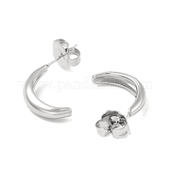 Anlaufgeschützter Ohrstecker aus 304 Edelstahl für Damen und Herren&nbsp;STAS-P319-34P