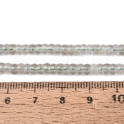 Brins de perles de quartz synthétique vert fraise&nbsp;G-Q606-46A-08