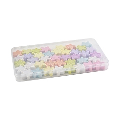 40 Stück UV-beschichtete undurchsichtige Acrylperlen&nbsp;OACR-FS0002-26