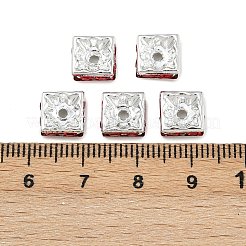 Messing Klasse A Strass Zwischenperlen&nbsp;RSB074NF-08S