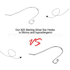 10 Paar 925 Ohrringhaken aus Sterlingsilber&nbsp;STER-DC0001-30