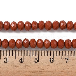 Natürliche rote Jaspis Perle Stränge&nbsp;G-D344-A09