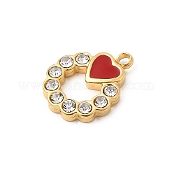 Pendentifs en strass en acier inoxydable 304&nbsp;STAS-P431-38A-G