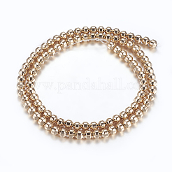 Non magnetici perle ematite sintetico fili&nbsp;G-P338-20A-4mm-KCG