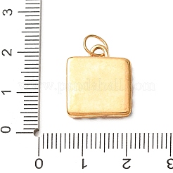 Bedruckte Anhänger aus Edelstahl 304&nbsp;SA-CBAAB49-03G-01