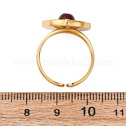 Verstellbare offene Manschettenringe aus Edelstahl 304&nbsp;RJEW-A071-15G
