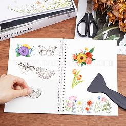 Libreta de espiral A5 de hojas sueltas para coleccionar pegatinas&nbsp;AJEW-CP0007-84D