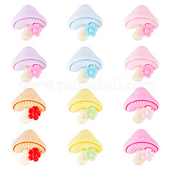 30 Stück opake Harz-Cabochons&nbsp;CRES-TA0001-46