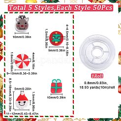 Weihnachts-DIY-Armbänder-Schmuckherstellungsset&nbsp;DIY-SC0026-08