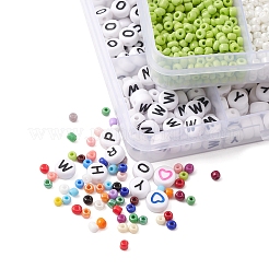 Bastelset für DIY-Wortarmbänder&nbsp;DIY-FS0004-76