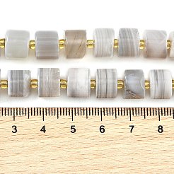 Natur Botswana Achat Perlen Stränge&nbsp;G-K245-C17