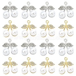 10 stücke legierung strass anhänger&nbsp;FIND-YW0010-96G