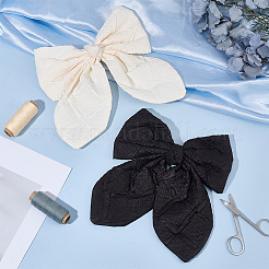 4 Stück 2 Farben Bowknot Polyester Ornament Zubehör&nbsp;DIY-MA0006-71
