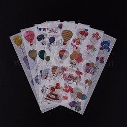 Planner Stickers, Decorative Sticker, for Scrapbooking, Calendars, DIY Crafts, Album, Other Pattern, 16.1x8x0.01cm, 6sheets/set