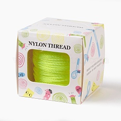 Nylon Thread, Yellow, 1.0mm, about 49.21 yards(45m)/roll