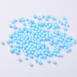 Small Foam Balls, Round, DIY Craft for Home, School Craft Project, Blue, 3.5~6mm, 7000pcs/bag