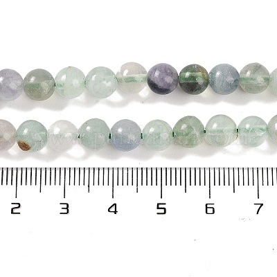 Natürlichen Fluorit Perlen Stränge&nbsp;G-P530-B04-02-1