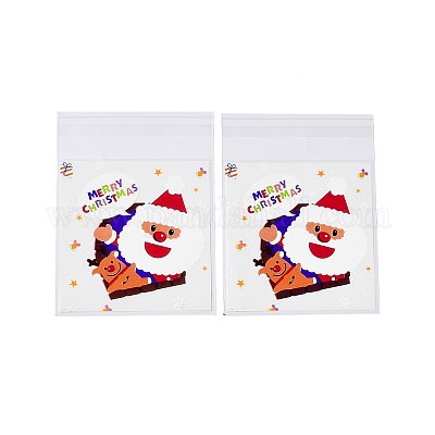 Wholesale Christmas Theme Plastic Bakeware Bag 