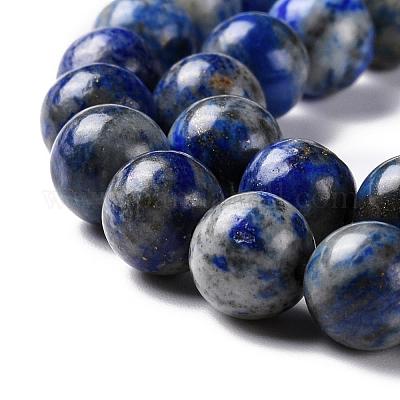 Natürlicher Lapislazuli Perlenstränge&nbsp;G-G099-8mm-7B-1