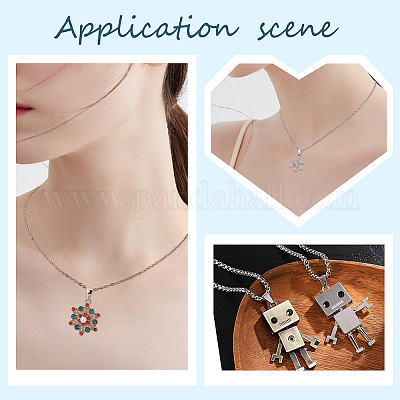Pinch clasp bails dangle charms deals