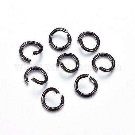 Revestimiento iónico (ip) 304 anillos de salto abiertos de acero inoxidable X-STAS-H467-03B-4mm-1