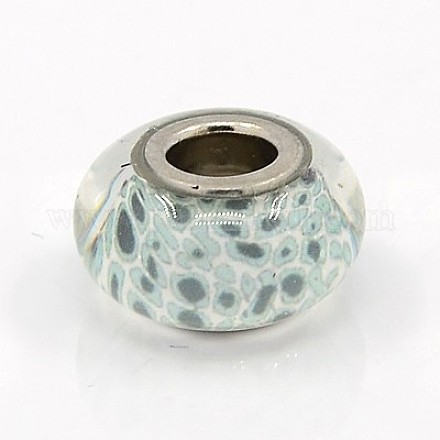 Glue Glass European Beads GPDL-F001-29-1