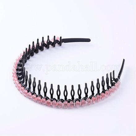 Plastic Hair Bands OHAR-R276-02-1